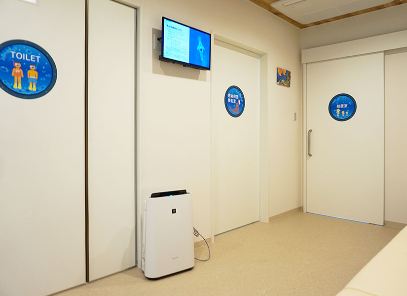 待合スペース（感染症ゾーン）